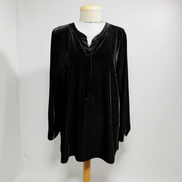 Velvet black buttons Cato size 18- 20W - Picture 15 of 15